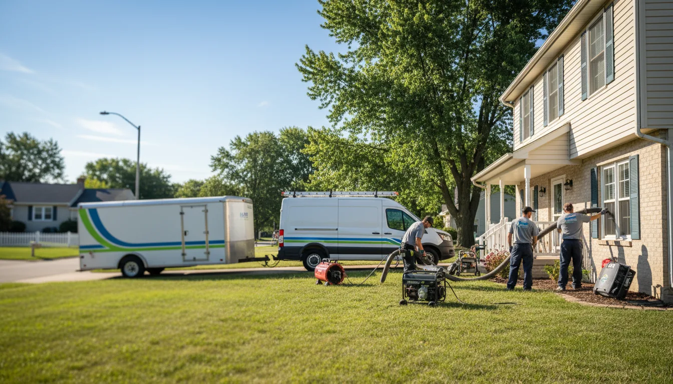 Flooded Basement Restoration And Cleanup With Repair in Tobias, NE near me